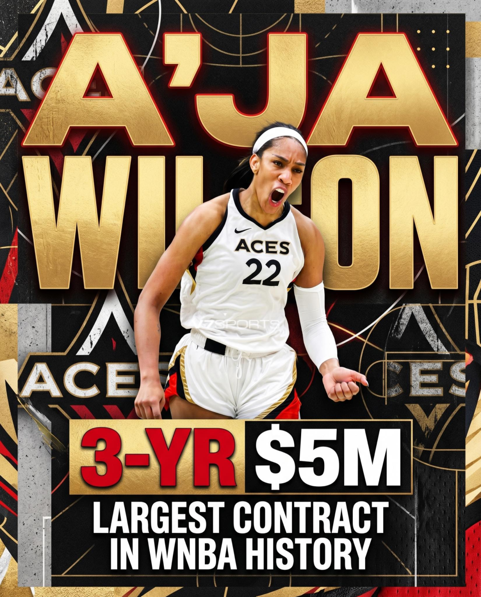 开云体育下载-WNBA史上最大合同！阿贾3年500万超级顶薪留队 年薪仍低于布朗尼