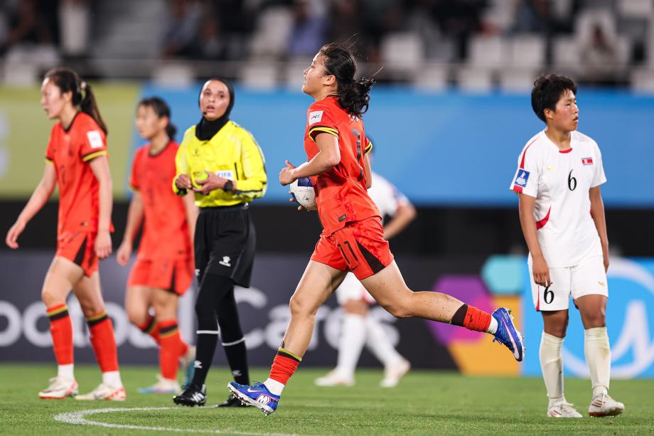 开云体育下载网页版-U17女足亚洲杯：刘雨希双响 中国队2-4朝鲜无缘决赛